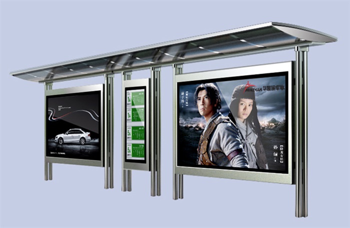 安徽候車亭安裝使用中